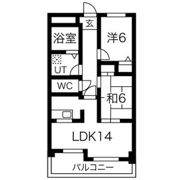 甚目寺マンションの間取り画像