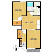 ドリームシティ富木島の間取り画像