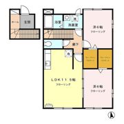 ルグラン茂森の間取り画像