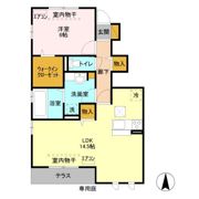 サンリバーの間取り画像