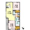 D-plaisirの間取り画像