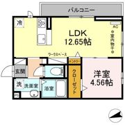 メゾン三松の間取り画像