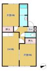セジュールKAZUの間取り画像