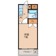 パールハイツ立川の間取り画像