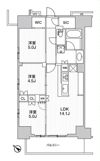 WORVE横浜伊勢佐木町の間取り画像