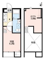 LUAN BAAN 宮原(ルアンバーンミヤハラ)の間取り画像
