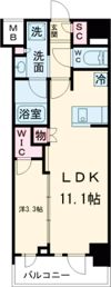 プレディアコート大森山王の間取り画像