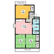 七反田ハイツA・B棟の間取り画像