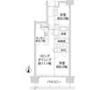パークホームズ亀有ガーデンズコートの間取り画像