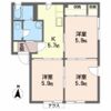 エスメラード Bの間取り画像