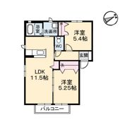 メゾンパークス 参番館の間取り画像