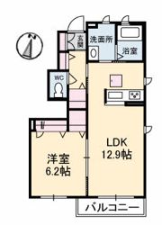 トルマリーナ B棟の間取り画像