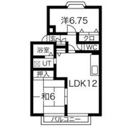 サニーヒルうね野の間取り画像