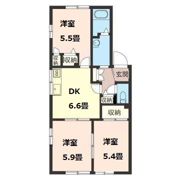 WIN湘南Aの間取り画像
