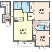 サザン・コート見川の間取り画像