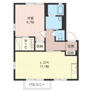 シャルマンの間取り画像