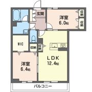 大門ベレオIIIの間取り画像