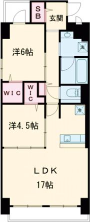 ベルアージュの間取り画像