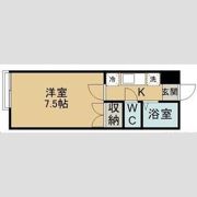 アタゴドミトリー八乙女ⅡB棟の間取り画像