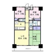 サンライズ相模原Ⅱの間取り画像