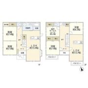 逗子市の間取り画像