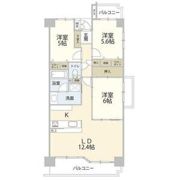 グランコート白川公園の間取り画像