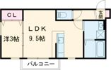 Merveille御薗の間取り画像