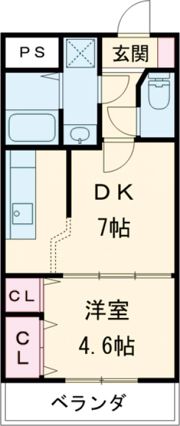ポンド・サイド蓮パートⅡの間取り画像