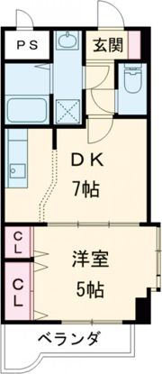 ラポアールの間取り画像