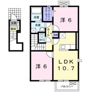 ソレイユ・Ⅰ Aの間取り画像
