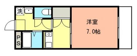 エスポワール八王子の間取り画像