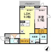 トゥトゥアジュールの間取り画像