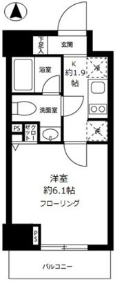 グロースメゾン亀戸の間取り画像