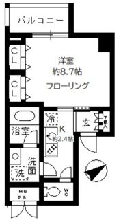 ベル ドミール 目黒の間取り画像