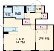リーフガーデンハイツ Aの間取り画像