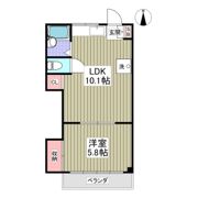 東和パレスの間取り画像