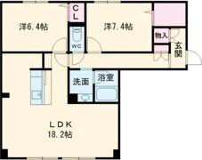 ラヴィータMの間取り画像