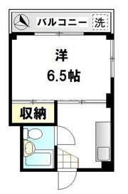 コーポミツフジの間取り画像