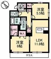 グランベレオ川口の間取り画像