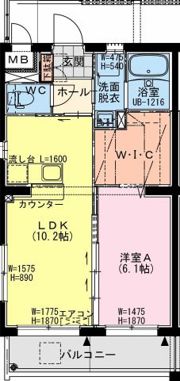 B e i l（ベイル）の間取り画像