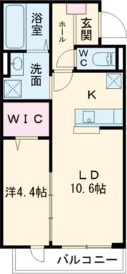 adonis court 加美NEXTの間取り画像