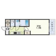 エステムコート京都二条の間取り画像