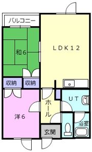 メゾンMー1の間取り画像