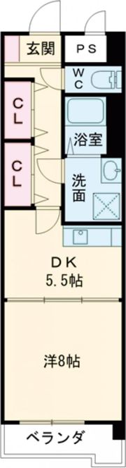 ミカーサ安島の間取り画像