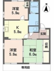 フォーレス東南Bの間取り画像