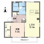 ドミールユー Bの間取り画像