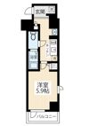 HY’s MAXIV 立川錦町の間取り画像