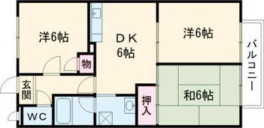 リカレント守山の間取り画像