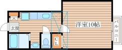 シュクール宮 一番館の間取り画像