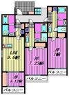 入間市河原町アパートの間取り画像